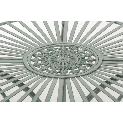 Mesa de Jardín Hari Metal Verde antiguo Ø 70 cm