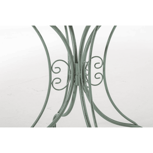 Mesa de Jardín Hari Metal Verde antiguo Ø 70 cm