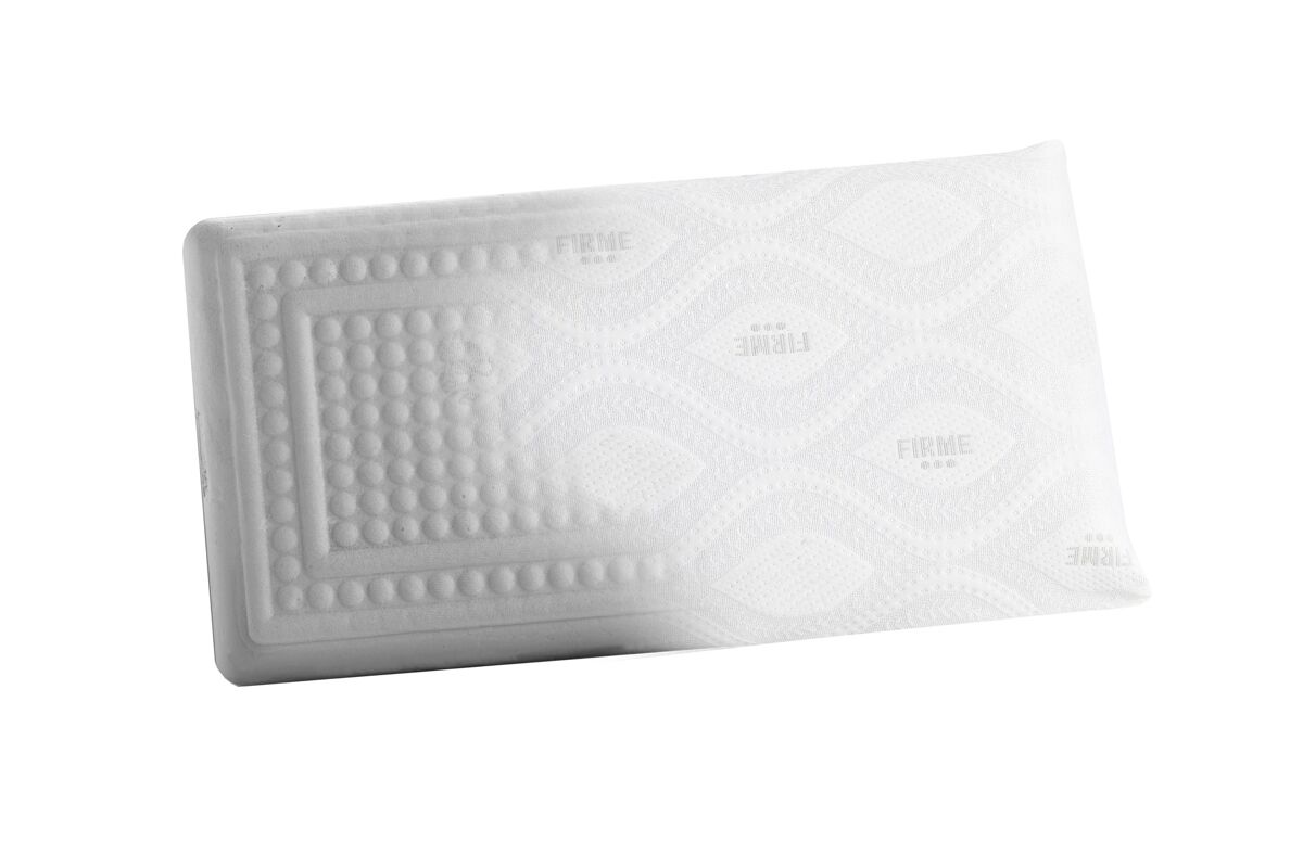 Almohada Técnica Esferas Firmeza Suave 70x12 Gris