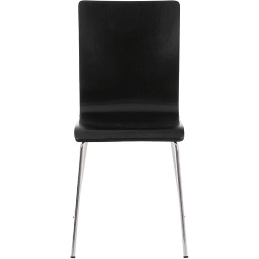 Silla visita Pepe Madera Negro 47X43X87 cm