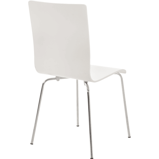 Silla visita Pepe Madera Blanco 47X43X87 cm