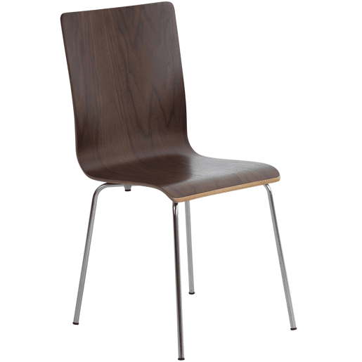 Silla visita Pepe Madera Nogal 47X43X87 cm