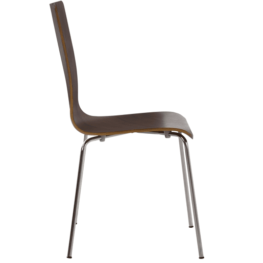 Silla visita Pepe Madera Nogal 47X43X87 cm