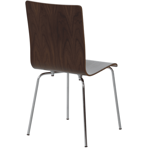 Silla visita Pepe Madera Nogal 47X43X87 cm