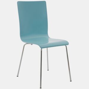Silla visita Pepe Madera Azul claro 47X43X87 cm