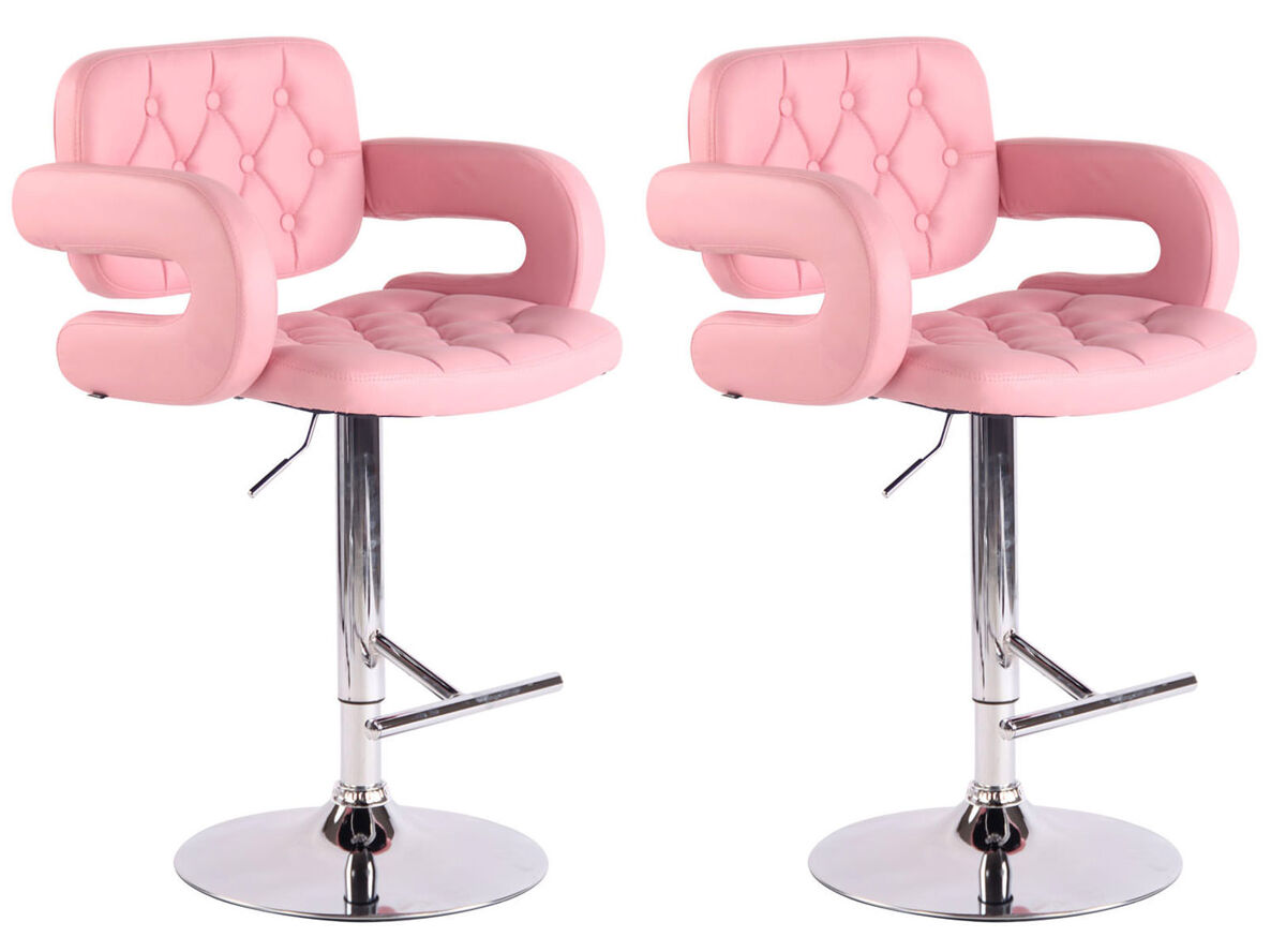 Set de 2 taburetes de bar dublin 62x55x103 cm
