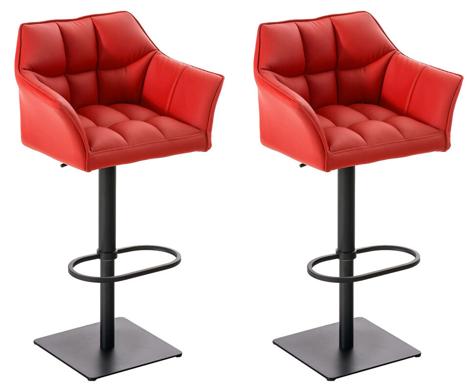 Set de 2 taburetes de bar damaso 64x45x88cm