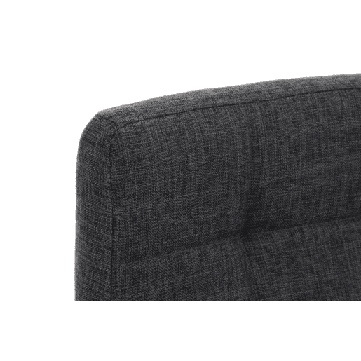 Taburete de bar Lincoln Tela Gris claro 49X42X94 cm