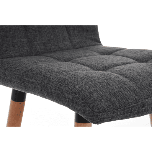 Taburete de bar Lincoln Tela Gris claro 49X42X94 cm
