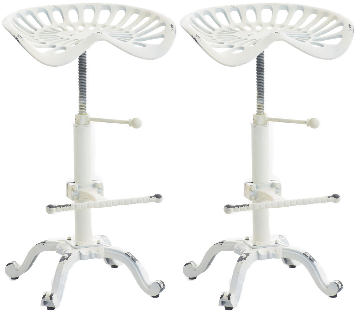 Set de 2 taburetes de bar butch 44x34x56 cm