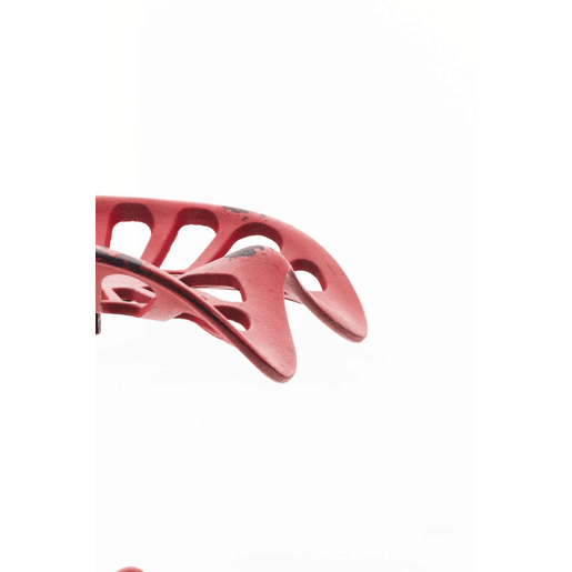 Set De 2 Taburetes De Bar Butch Metal Rojo 34X44X56 cm