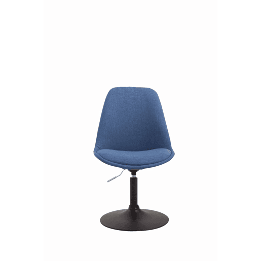 Silla De Comedor Maverick En Tela Azul 57X48X76 cm