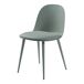 Juego de 2 sillas de comedor Kangasala tapizado cuero sintético Juego de 2 sillas de comedor Kangasala tapizado cuero sintético Verde