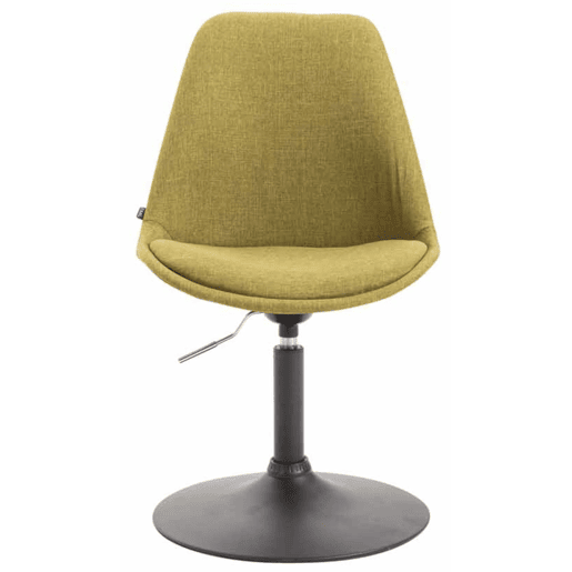 Set de 4 sillas de comedor Maverick en tela Verde 57X48X76 cm