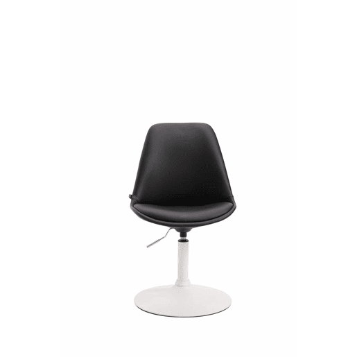Silla De Comedor Maverick Simil cuero Negro 57X48X76 cm Silla De Comedor Maverick Simil cuero Negro 57X48X76 cm