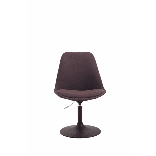 Silla De Comedor Maverick En Tela Marrón 57X48X76 cm