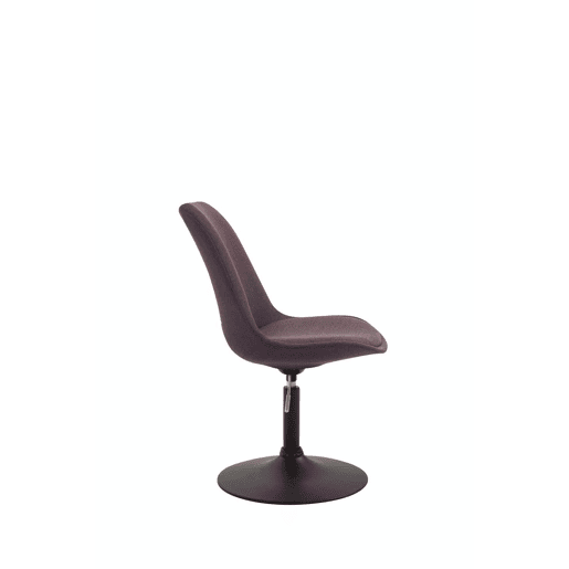 Silla De Comedor Maverick En Tela Marrón 57X48X76 cm
