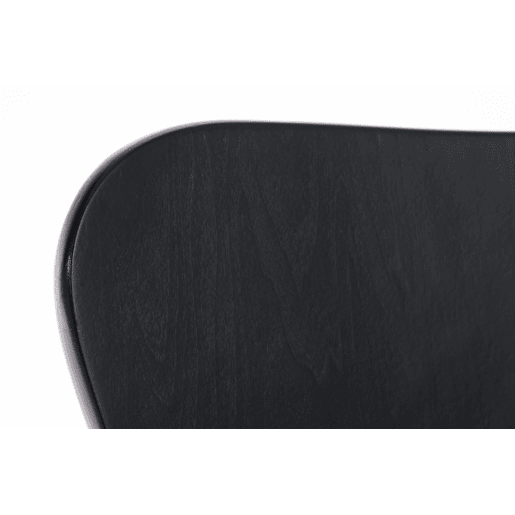 Silla de Visita Apilable Calisto Madera Negro 49X45X85 cm