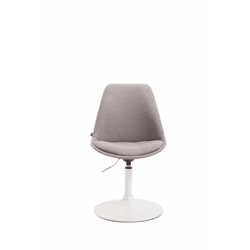 Silla De Comedor Maverick En Tela Gris 57X48X76 cm