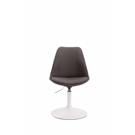 Silla De Comedor Maverick En Tela Gris oscuro 57X48X76 cm