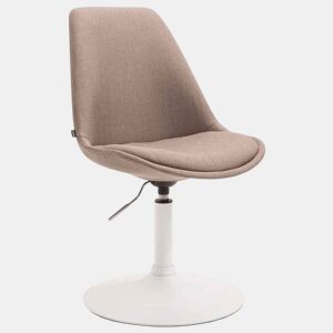 Silla De Comedor Maverick En Tela Gris topo 57X48X76 cm