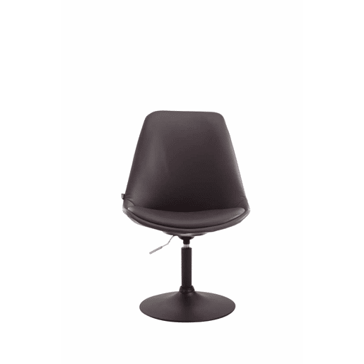 Silla De Comedor Maverick Simil cuero Marrón 57X48X76 cm