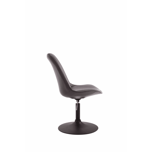 Silla De Comedor Maverick Simil cuero Marrón 57X48X76 cm