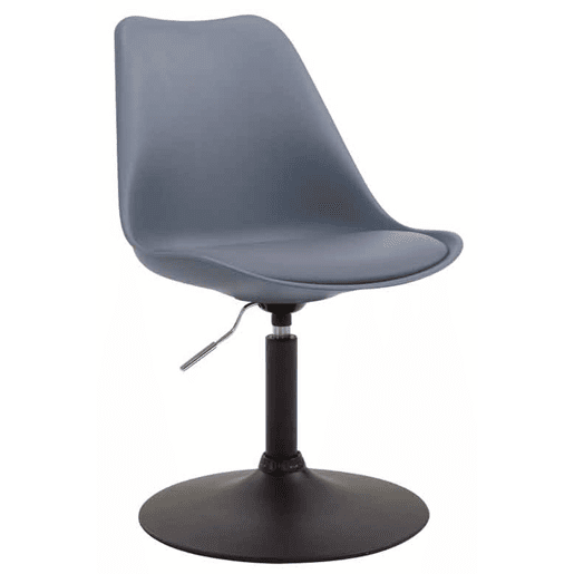 Silla De Comedor Maverick Plástico Gris 57X48X76 cm