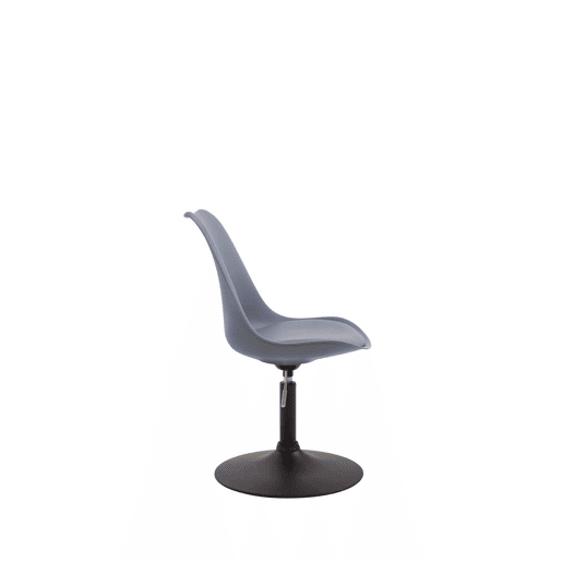 Silla De Comedor Maverick Plástico Gris 57X48X76 cm