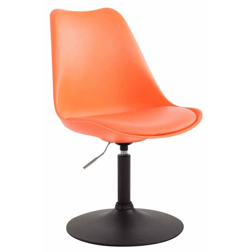 Silla De Comedor Maverick Plástico Naranja 57X48X76 cm