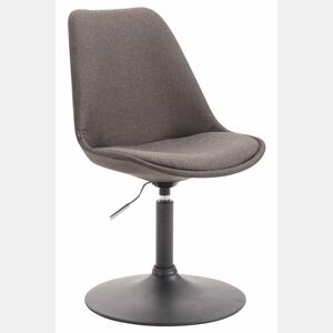 Silla De Comedor Maverick En Tela Gris oscuro 57X48X76 cm