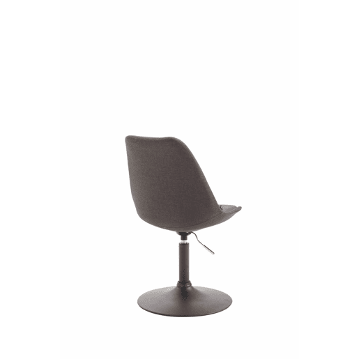 Silla De Comedor Maverick En Tela Gris oscuro 57X48X76 cm