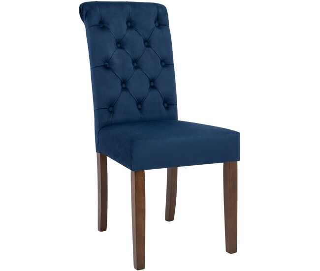 Terciopelo azul 63x45x98 cm