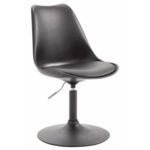Silla De Comedor Maverick Plástico Negro 57X48X76 cm