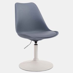 Silla De Comedor Maverick Plástico Gris 57X48X76 cm