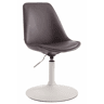 Silla De Comedor Maverick Simil cuero Marrón 57X48X76 cm