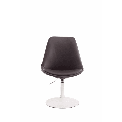 Silla De Comedor Maverick Simil cuero Marrón 57X48X76 cm