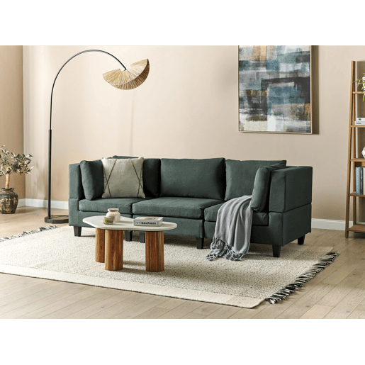 Beliani Sofá modular Poliéster UNSTAD