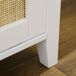Banco Zapatero MDF, Ratán HOMCOM, hogar - muebles de recibidor Banco Zapatero MDF, Ratán HOMCOM, hogar - muebles de recibidor Blanco