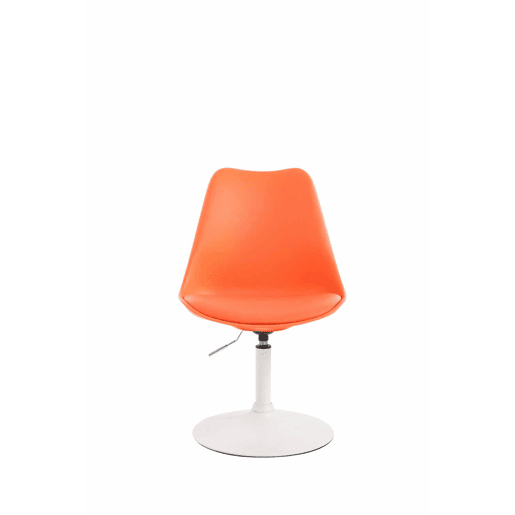 Silla De Comedor Maverick Plástico Naranja 57X48X76 cm