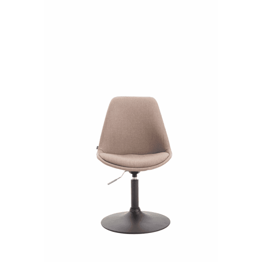 Silla De Comedor Maverick En Tela Gris topo 57X48X76 cm