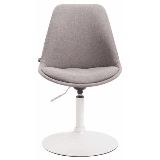 Set de 4 sillas de comedor Maverick en tela Gris 57X48X76 cm