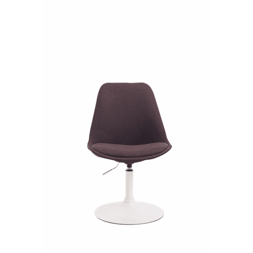 Silla De Comedor Maverick En Tela Marrón 57X48X76 cm