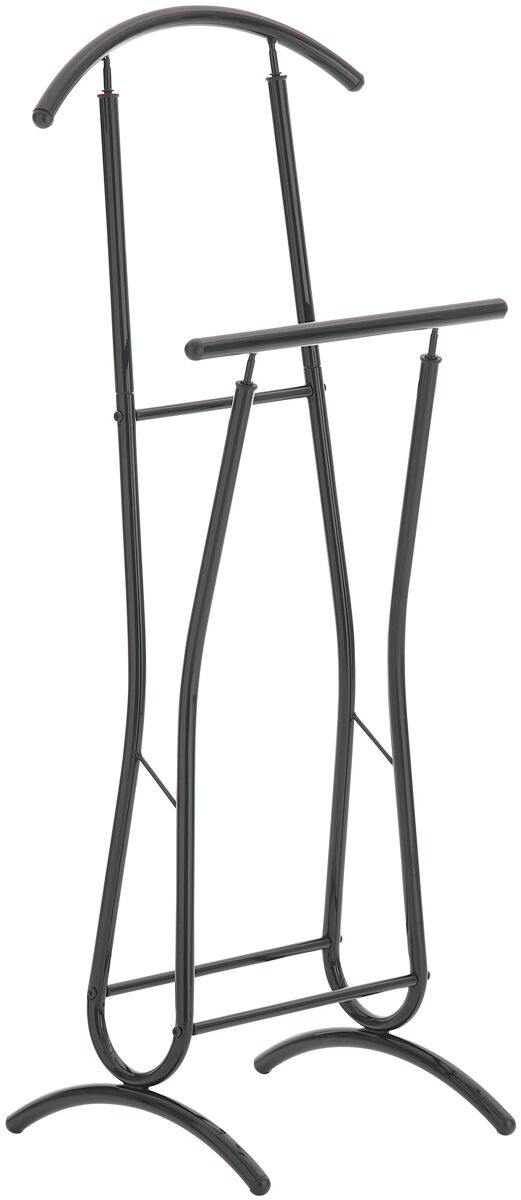 Perchero de pie moderno rufus metal negro 35x40x110 cm