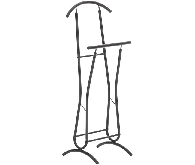 Perchero de pie moderno rufus metal negro 35x40x110 cm