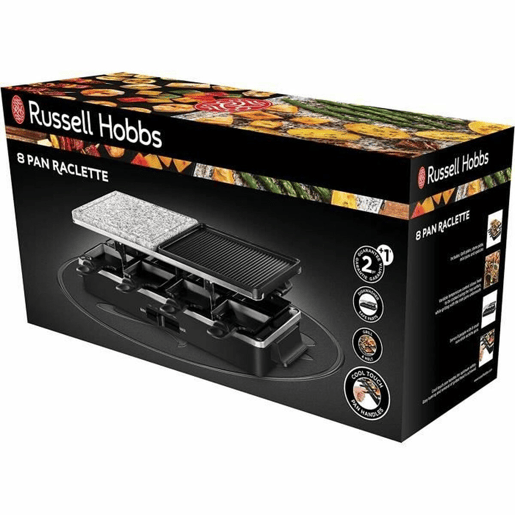 Grelhador Russell Hobbs Raclette Preto
