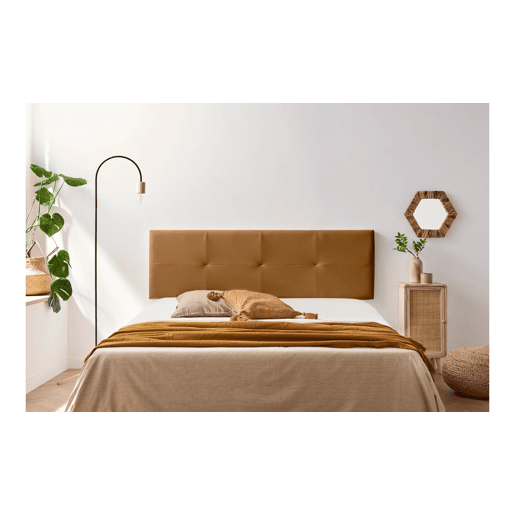 Cabeceira Estofada ALTEA Pele Sintética 145x50x5 cm - Moonia