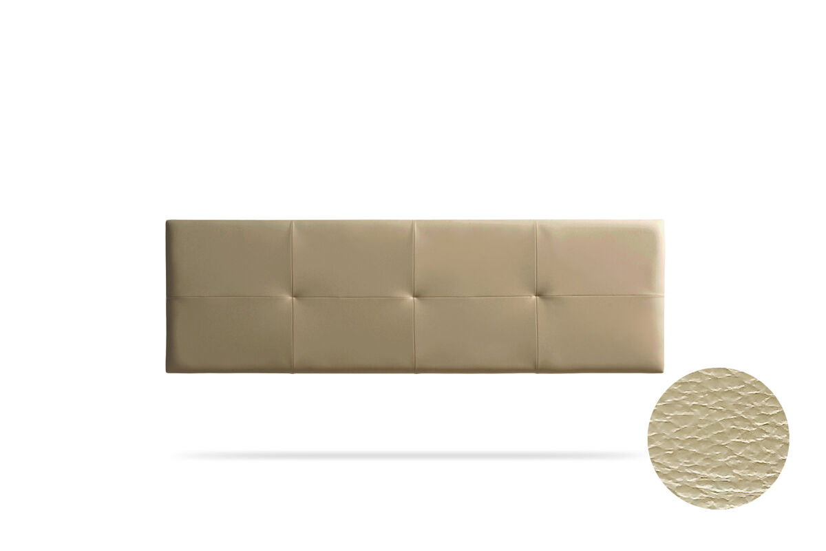 Cabecero Tapizado ALTEA Polipiel 170 Dorado