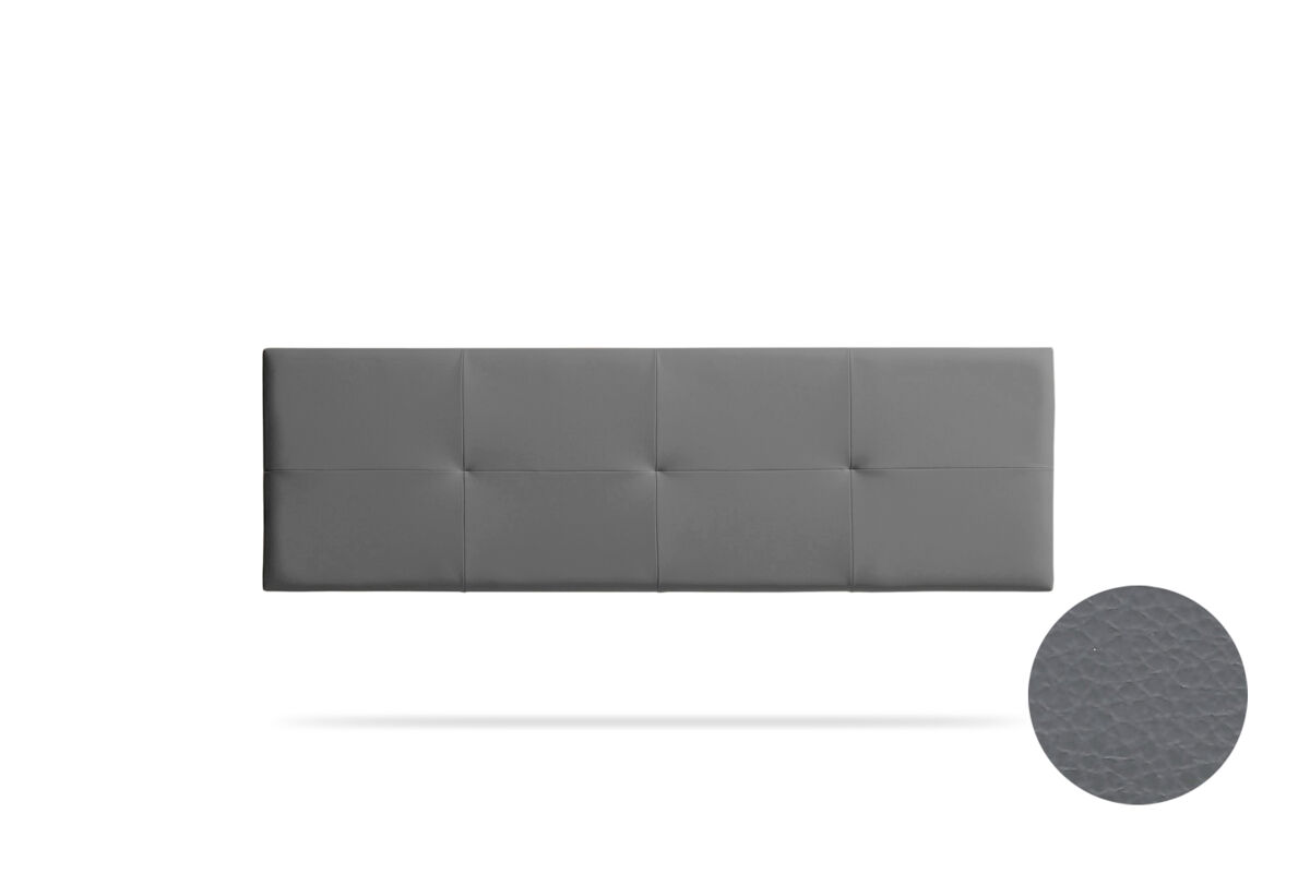 Cabecero Tapizado ALTEA Polipiel 170 Gris Oscuro