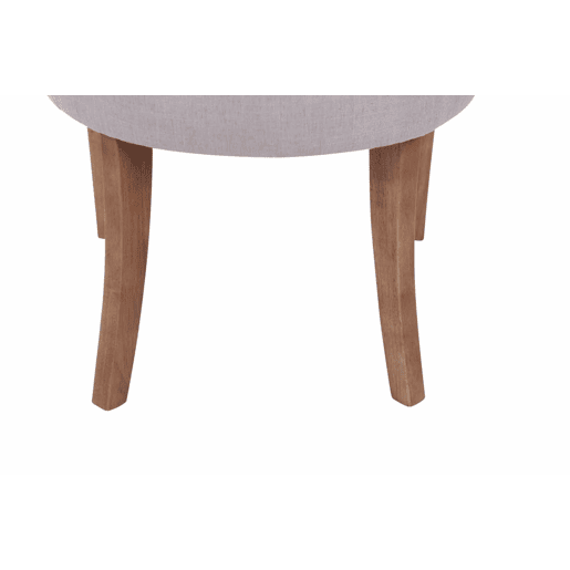 Set De 2 Sillas De Comedor Aberdeen Tela Gris 58X55X92 cm